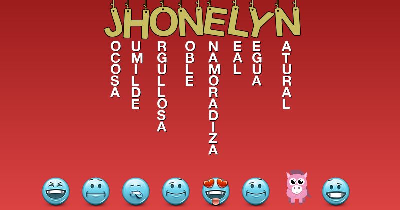 Emoticones para jhonelyn - Emoticones para tu nombre