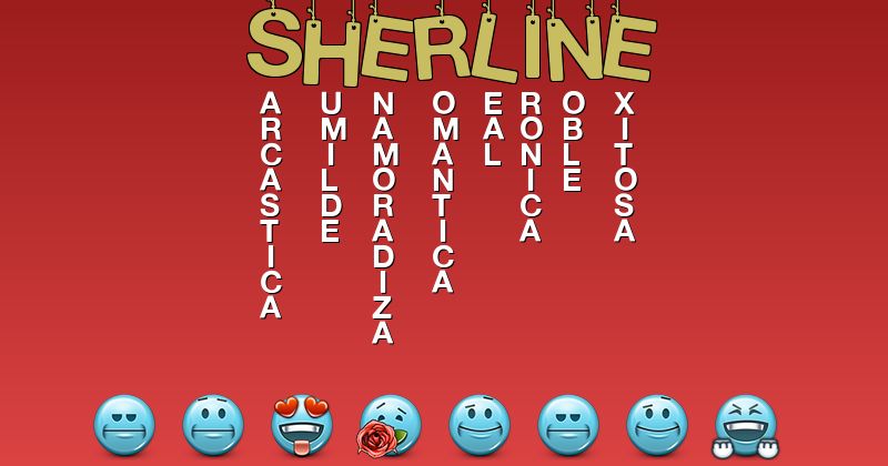 Emoticones para sherline - Emoticones para tu nombre