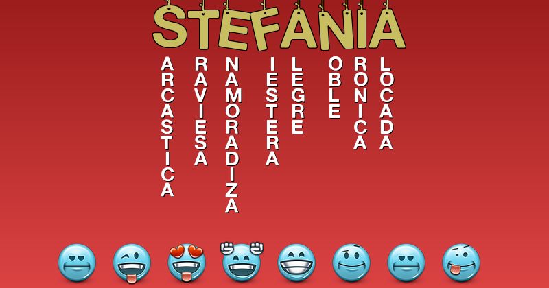 Emoticones para stefania - Emoticones para tu nombre