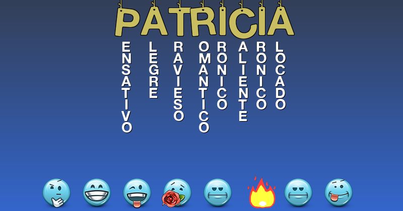 Emoticones para patricia - Emoticones para tu nombre