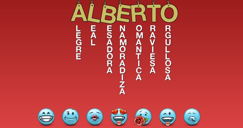 Emoticones para alberto - Emoticones para tu nombre