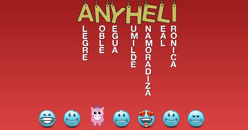 Emoticones para anyheli - Emoticones para tu nombre