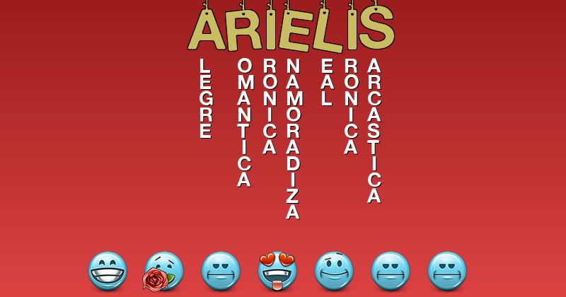 Emoticones para arielis - Emoticones para tu nombre