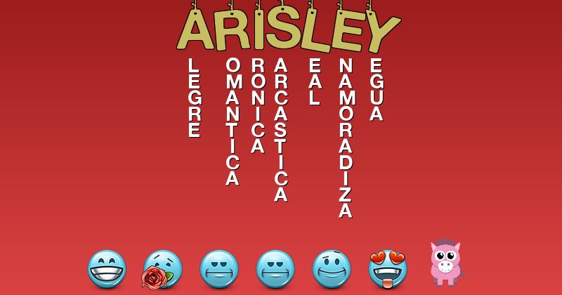 Emoticones para arisley - Emoticones para tu nombre