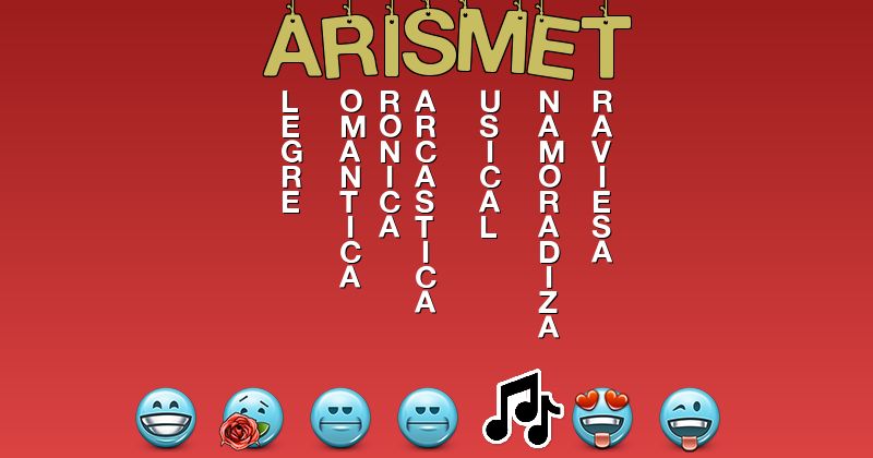 Emoticones para arismet - Emoticones para tu nombre