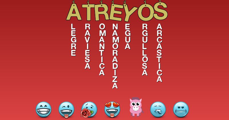 Emoticones para atreyos - Emoticones para tu nombre