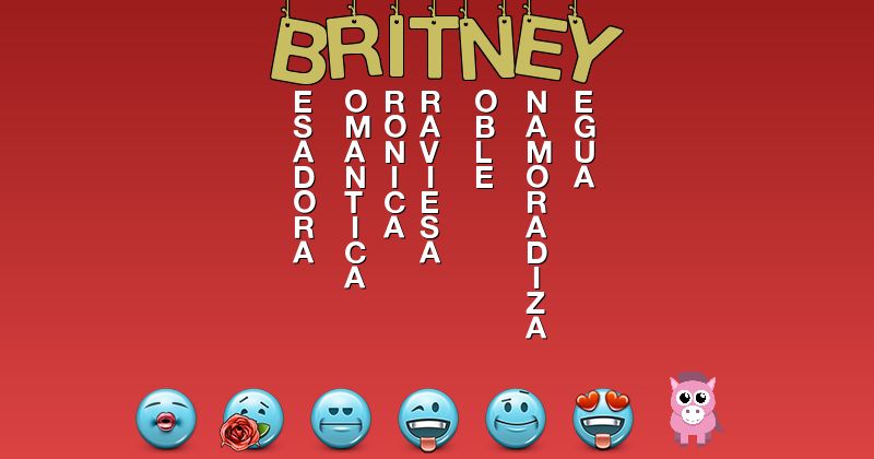 Emoticones para britney - Emoticones para tu nombre