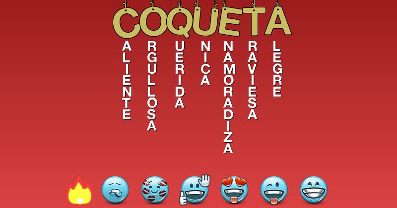 Emoticones para coqueta - Emoticones para tu nombre