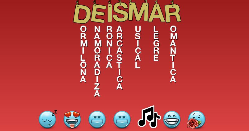 Emoticones para deismar - Emoticones para tu nombre