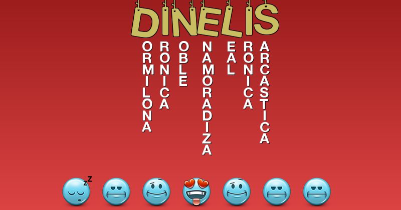 Emoticones para dinelis - Emoticones para tu nombre