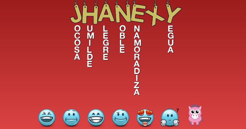 Emoticones para jhanexy - Emoticones para tu nombre