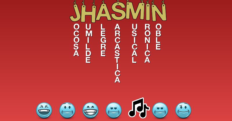 Emoticones para jhasmin - Emoticones para tu nombre