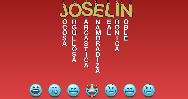 Emoticones para joselin - Emoticones para tu nombre
