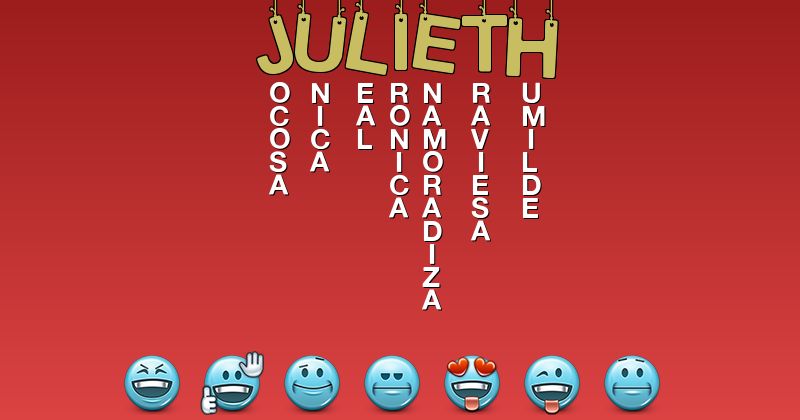 Emoticones para julieth - Emoticones para tu nombre