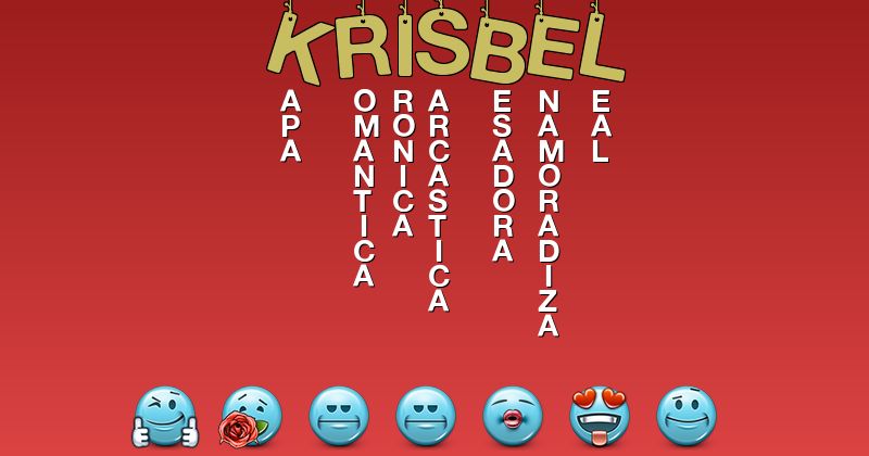 Emoticones para krisbel - Emoticones para tu nombre