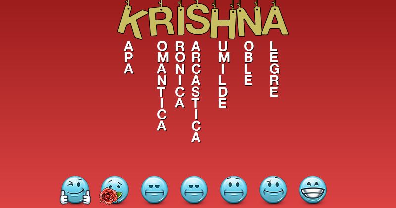 Emoticones para krishna - Emoticones para tu nombre