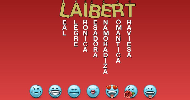 Emoticones para laibert - Emoticones para tu nombre