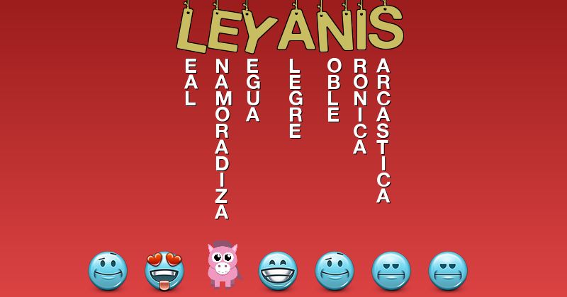Emoticones para leyanis - Emoticones para tu nombre