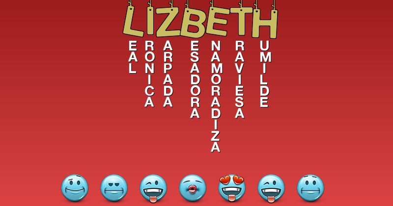 Emoticones para lizbeth - Emoticones para tu nombre