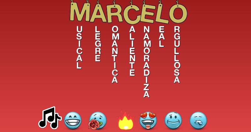 Emoticones para marcelo - Emoticones para tu nombre