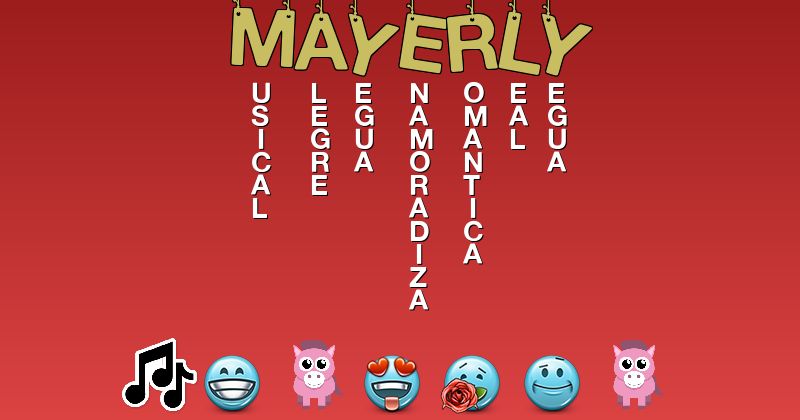 Emoticones para mayerly - Emoticones para tu nombre