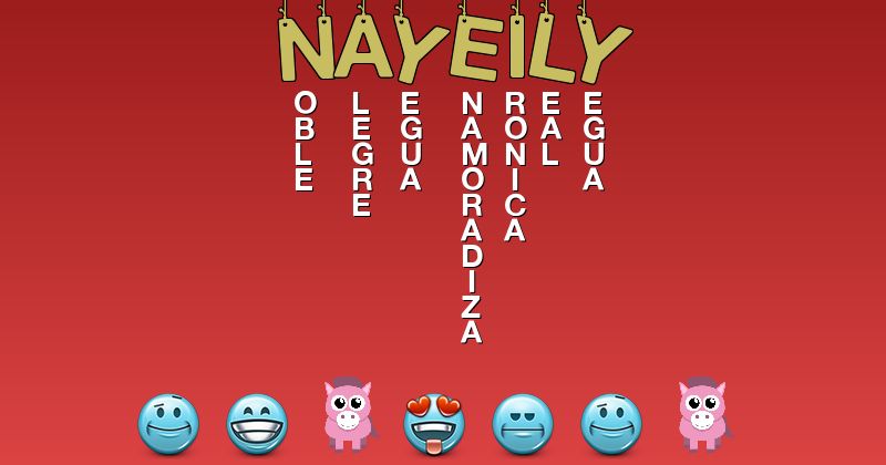 Emoticones para nayeily - Emoticones para tu nombre