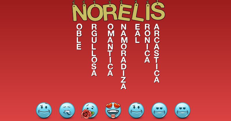 Emoticones para norelis - Emoticones para tu nombre