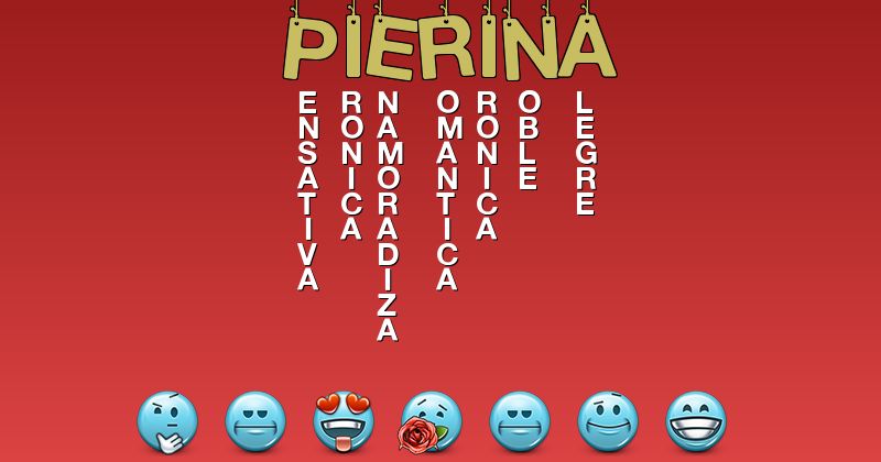 Emoticones para pierina - Emoticones para tu nombre