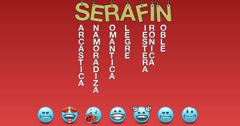 Emoticones para serafin - Emoticones para tu nombre