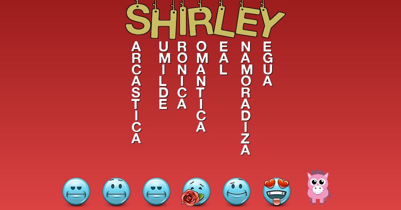 Emoticones para shirley - Emoticones para tu nombre