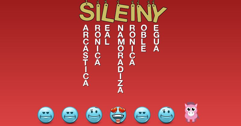 Emoticones para sileiny - Emoticones para tu nombre