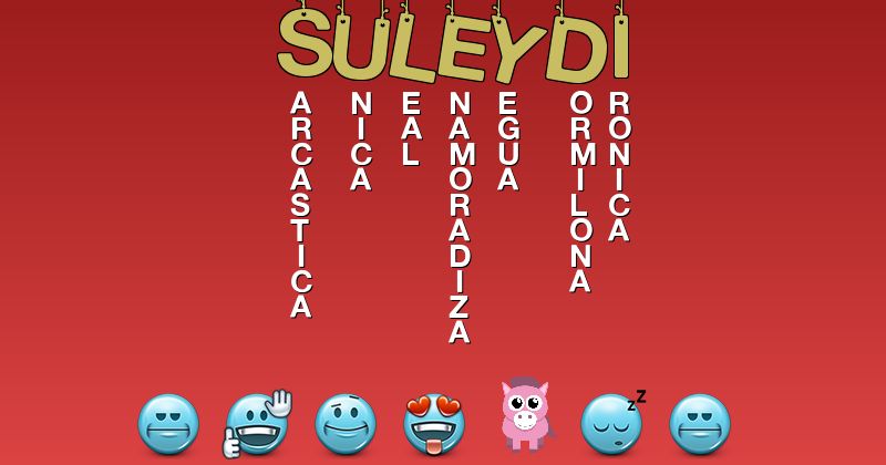 Emoticones para suleydi - Emoticones para tu nombre