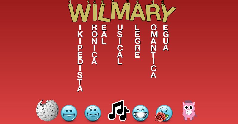 Emoticones para wilmary - Emoticones para tu nombre