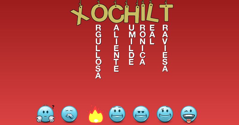 Emoticones para xochilt - Emoticones para tu nombre