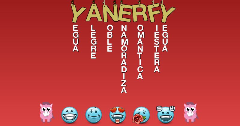 Emoticones para yanerfy - Emoticones para tu nombre
