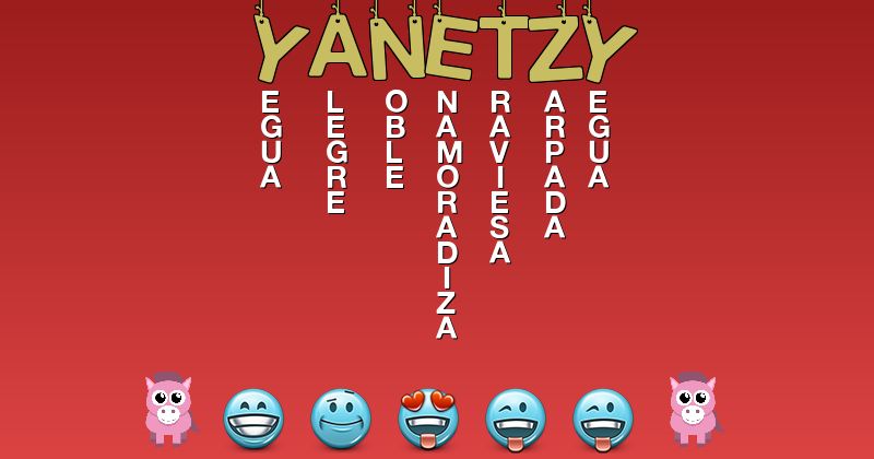 Emoticones para yanetzy - Emoticones para tu nombre