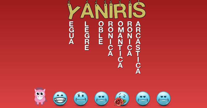 Emoticones para yaniris - Emoticones para tu nombre