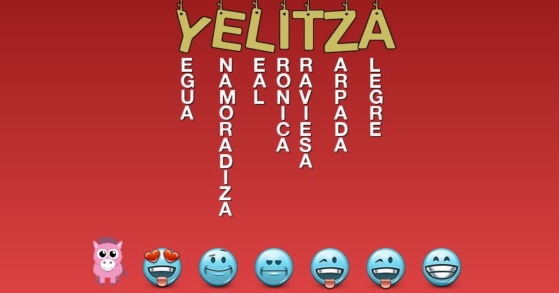 Emoticones para yelitza - Emoticones para tu nombre