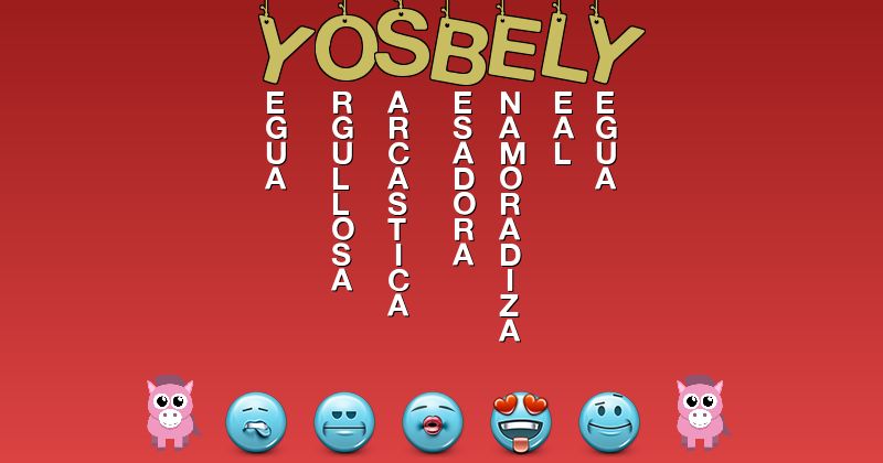 Emoticones para yosbely - Emoticones para tu nombre