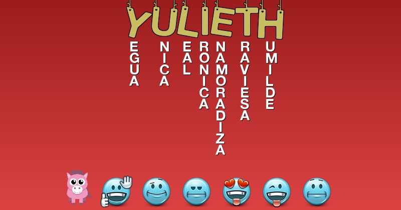 Emoticones para yulieth - Emoticones para tu nombre