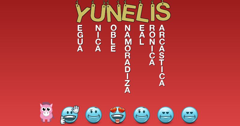Emoticones para yunelis - Emoticones para tu nombre