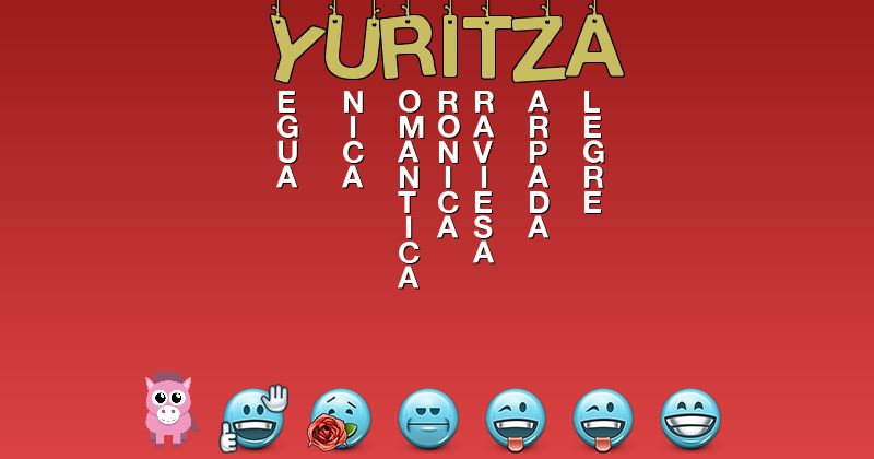 Emoticones para yuritza - Emoticones para tu nombre