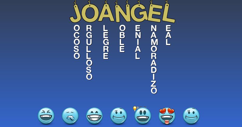 Emoticones para joangel - Emoticones para tu nombre