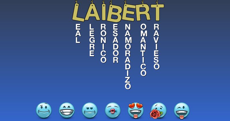 Emoticones para laibert - Emoticones para tu nombre