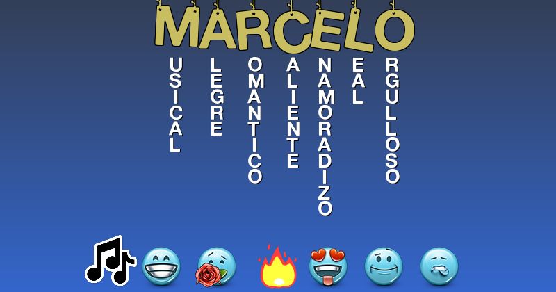 Emoticones para marcelo - Emoticones para tu nombre