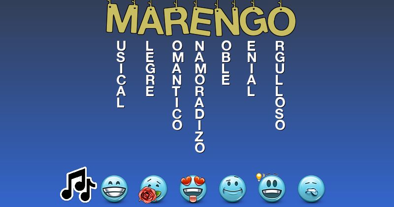 Emoticones para marengo - Emoticones para tu nombre