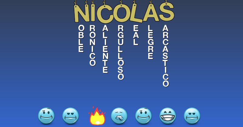 Emoticones para nicolas - Emoticones para tu nombre