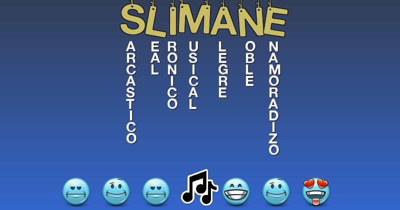 Emoticones para slimane - Emoticones para tu nombre