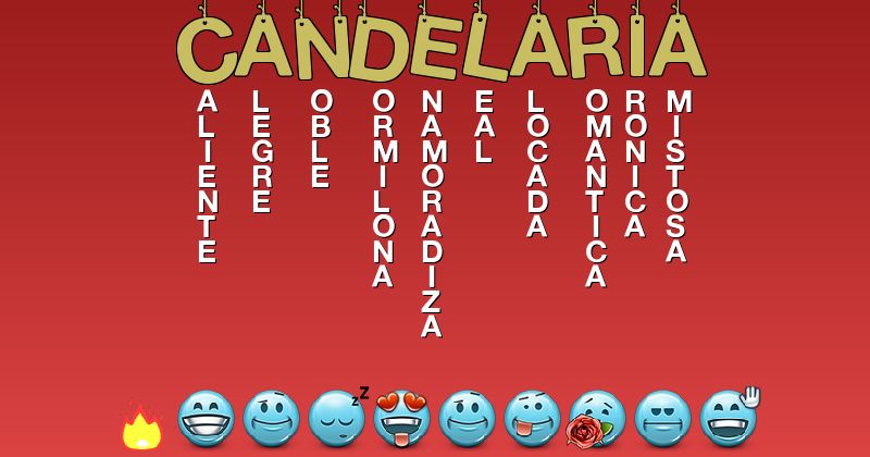 Emoticones para candelaria - Emoticones para tu nombre