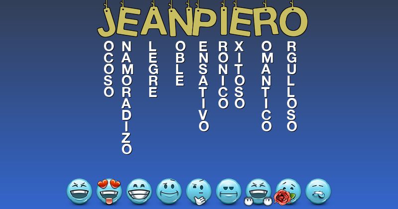 Emoticones para jeanpiero - Emoticones para tu nombre